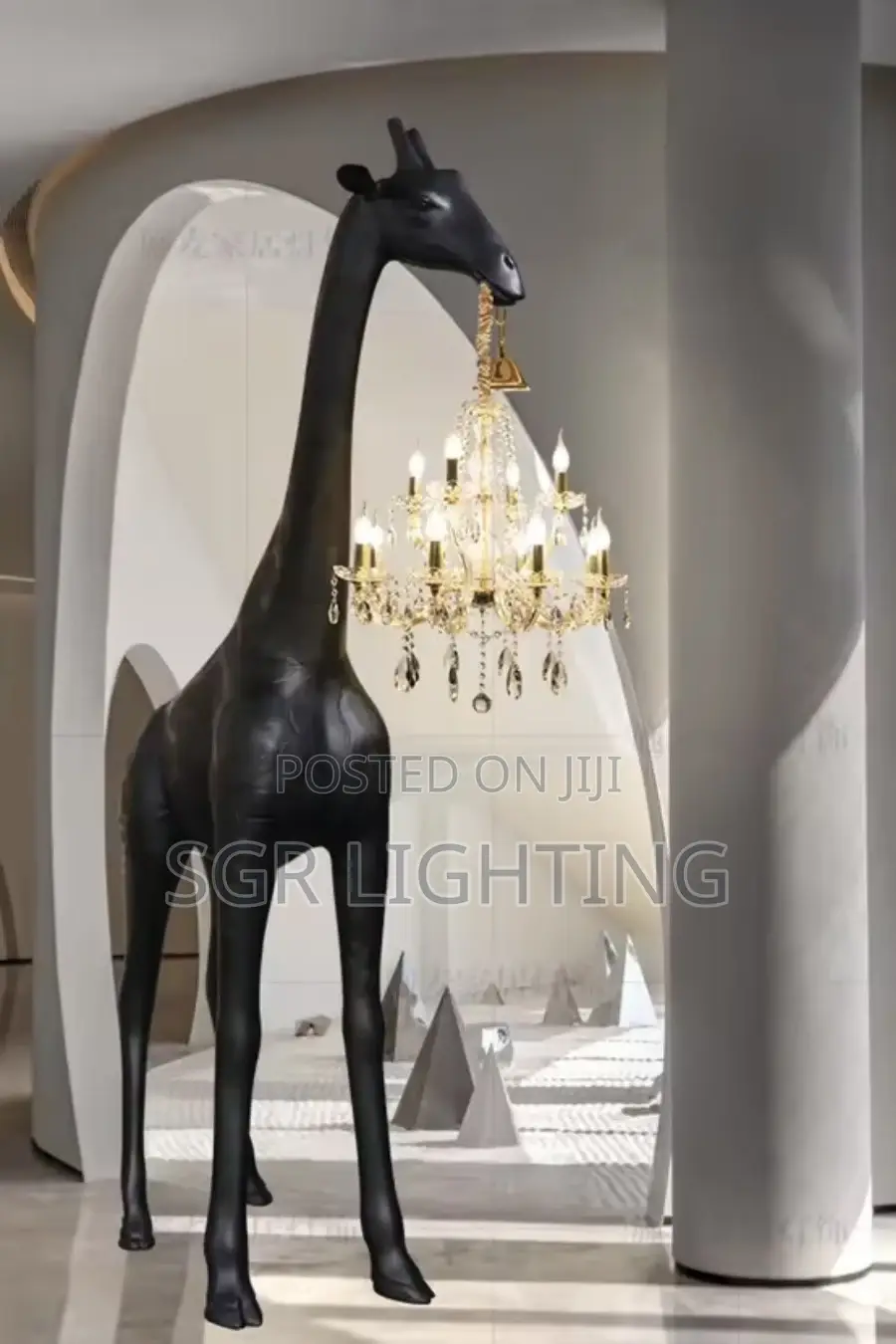 Giraffe Nordic Creative Postmodern Resin Floor Lamp