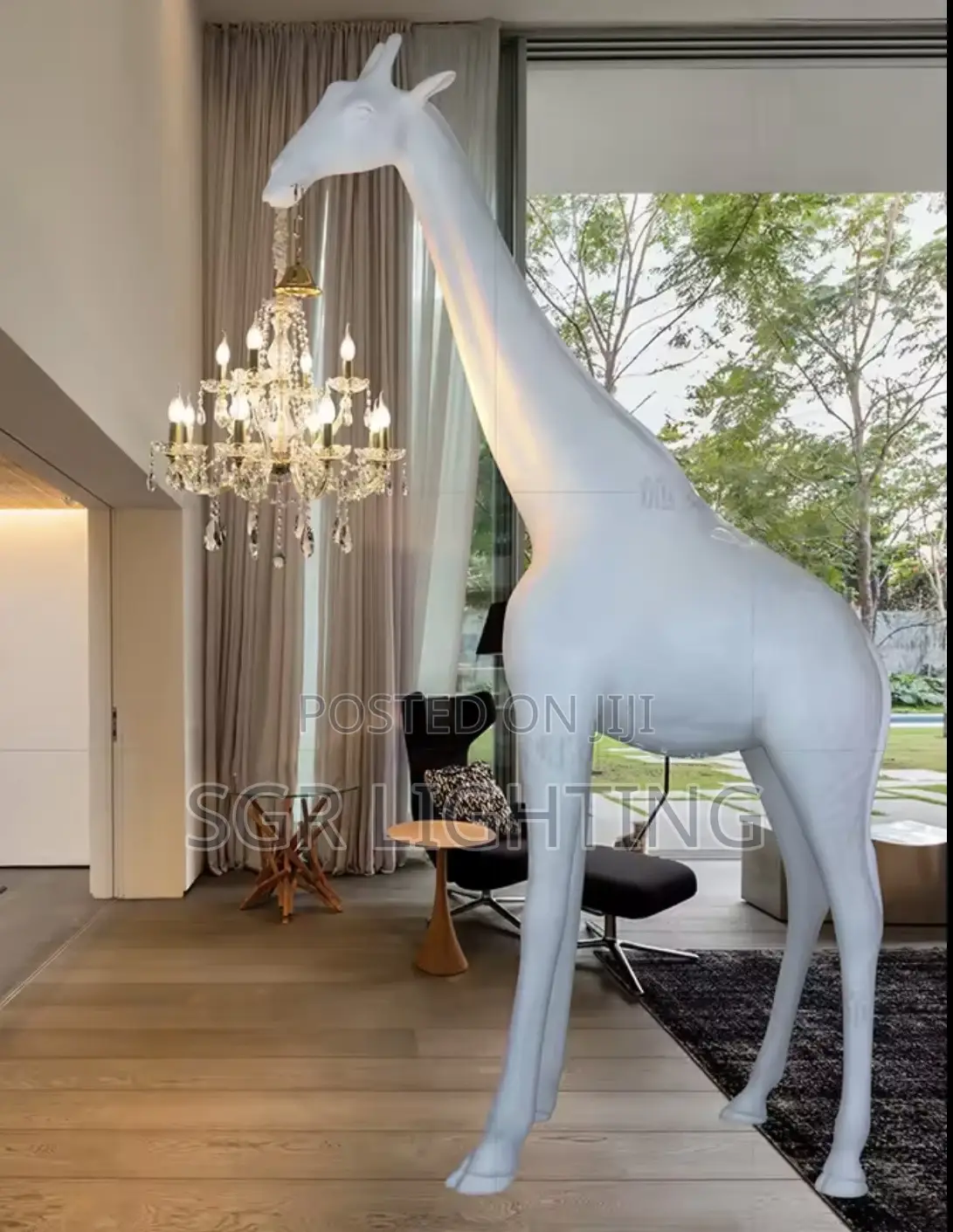 Giraffe Nordic Creative Postmodern Resin Floor Lamp