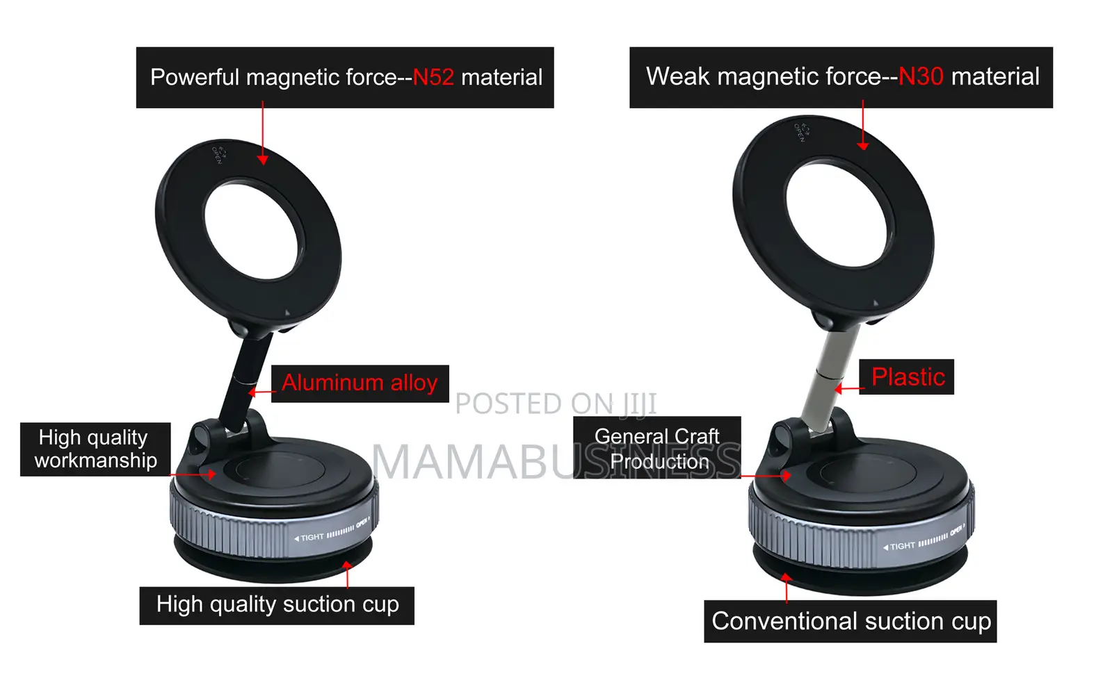 Magnetic Car Phone Holder 360 Adjustable