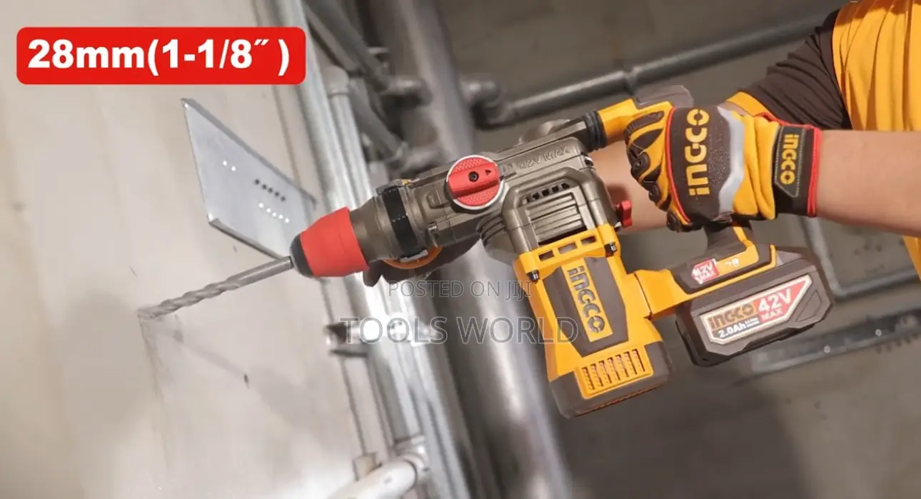 42v Brushless Cordless Rotary Hammer Drill (Sds Plus) 28mm