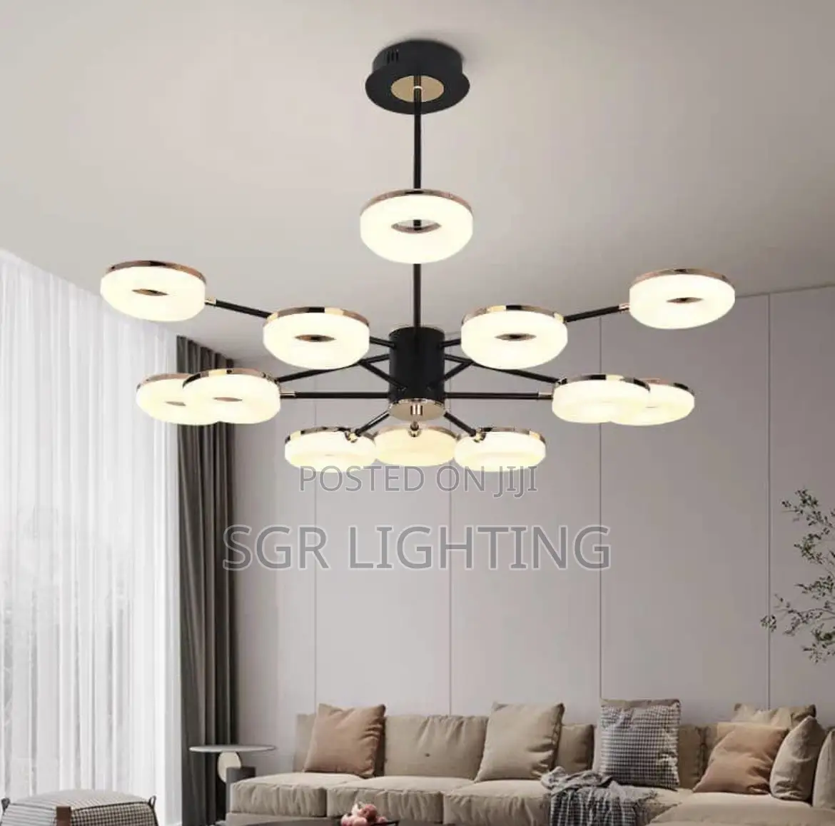 Nordic Glass Chandelier Lighting