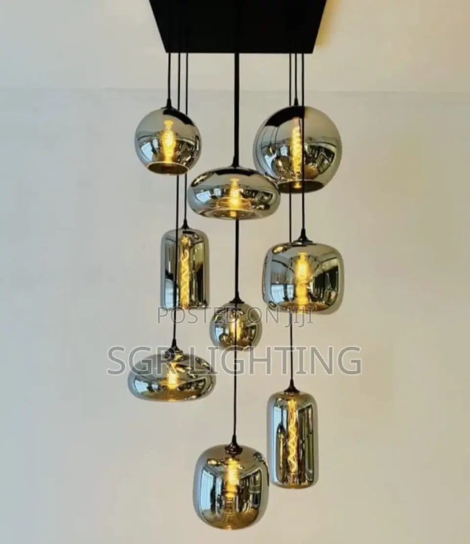 Glass Modern Home Decor Led Lights Pendant and Chandeliers