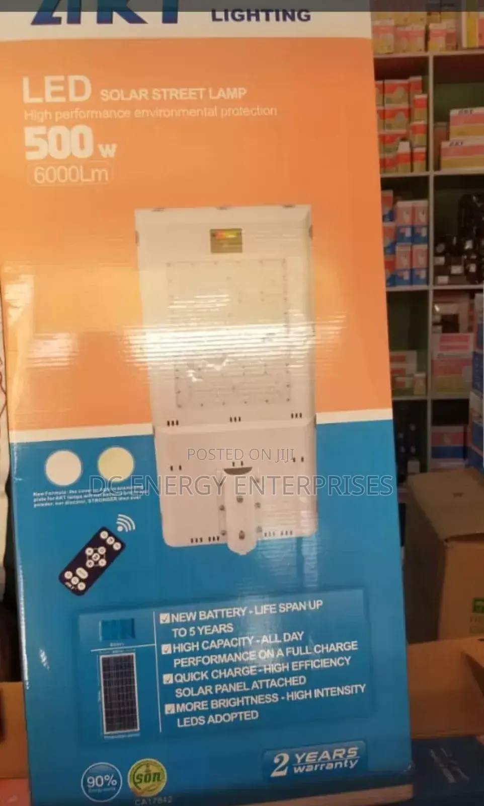 500w Akt Solar Street Light