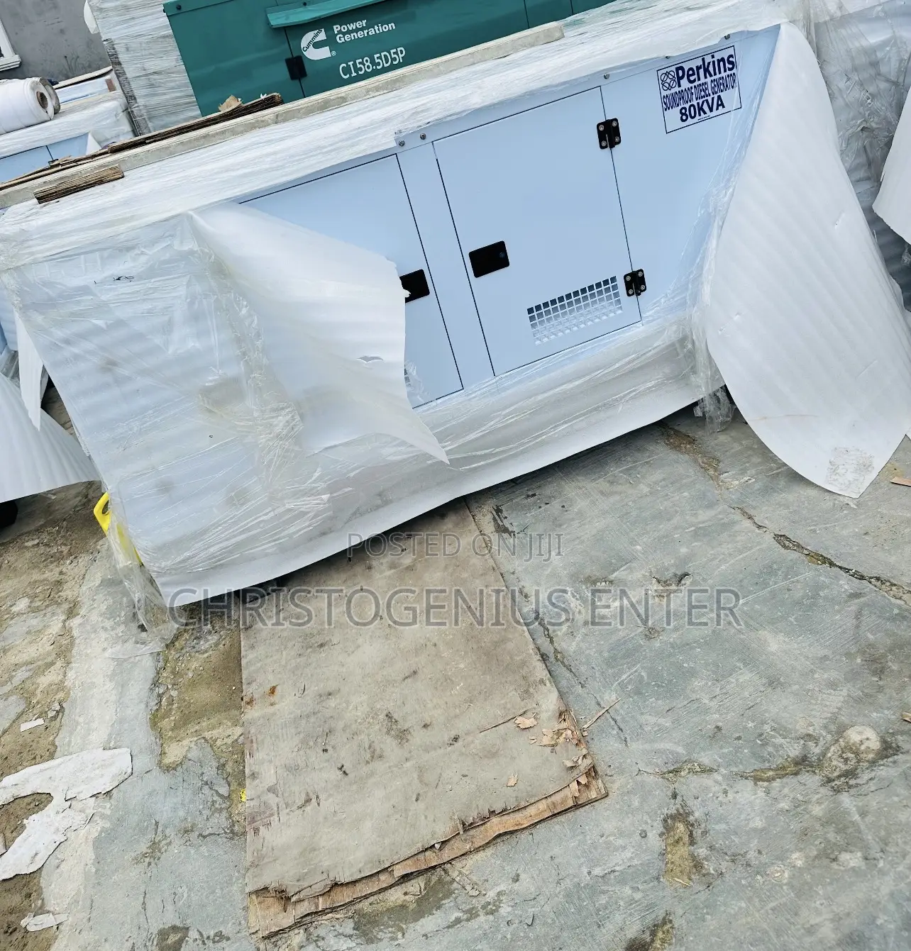 80kva Super Noiseless Perkins Generator England