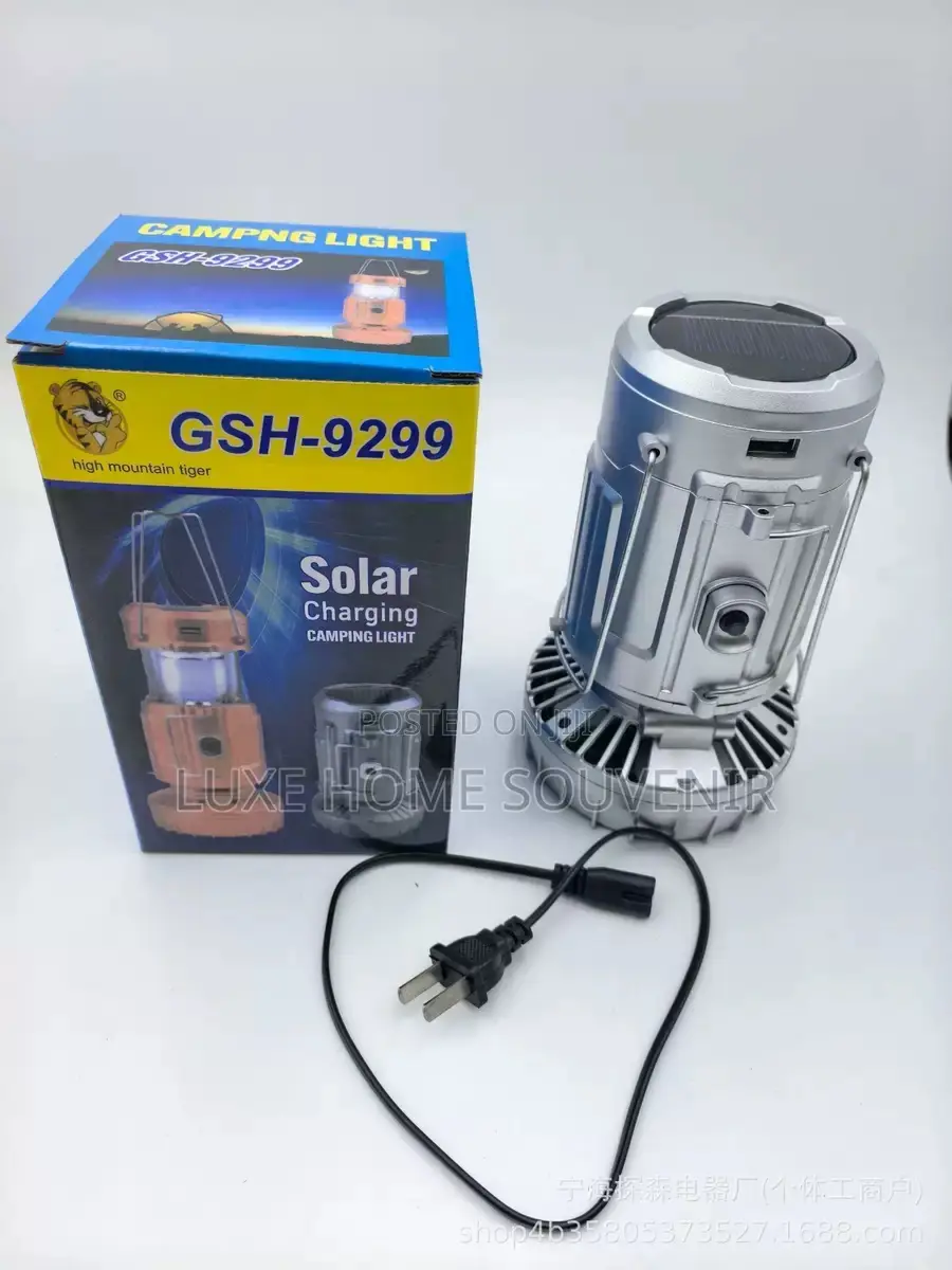 Rechargeable Torch With Fan