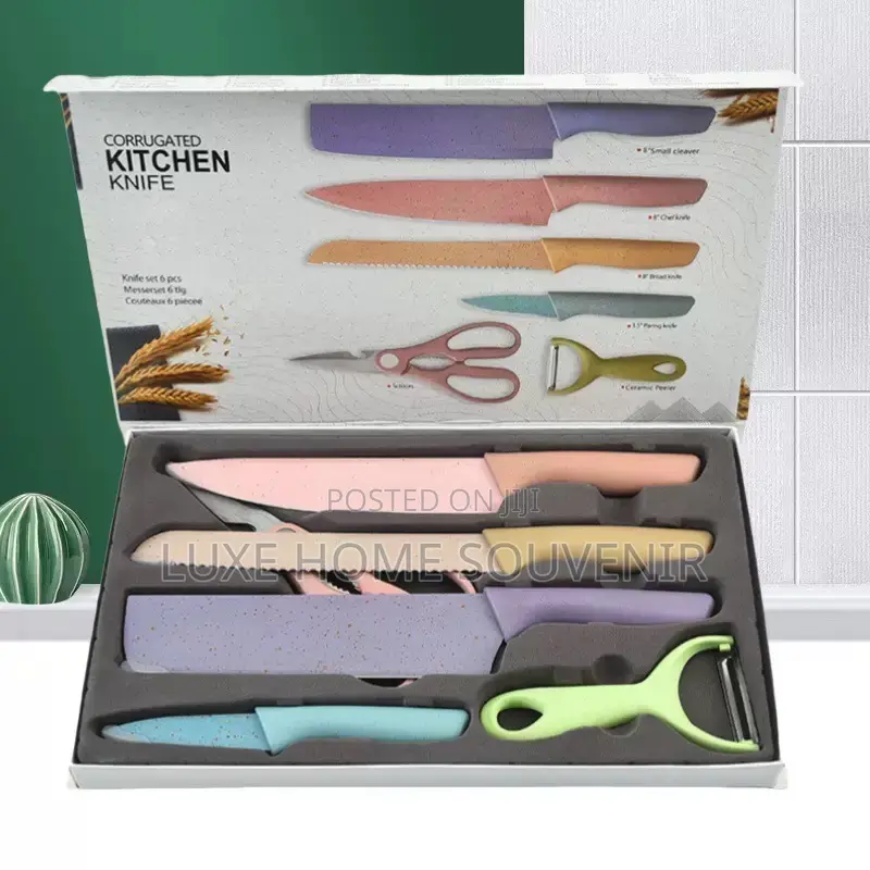Corrugated Kitchen Knife