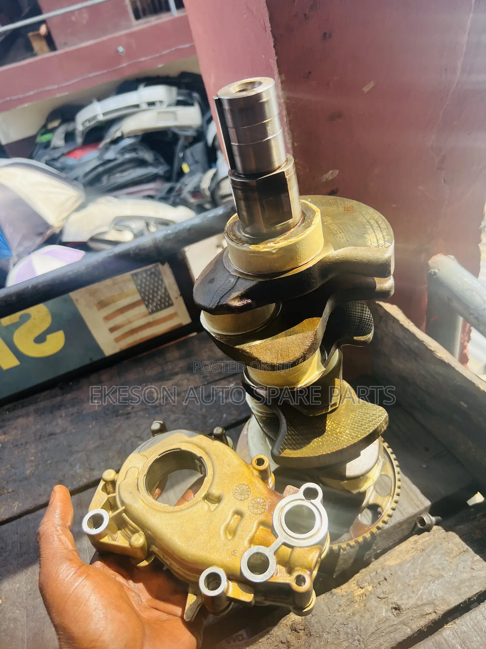 Crankshaft and Oil Pump for GMC Acadia 3.6 V6 Engine