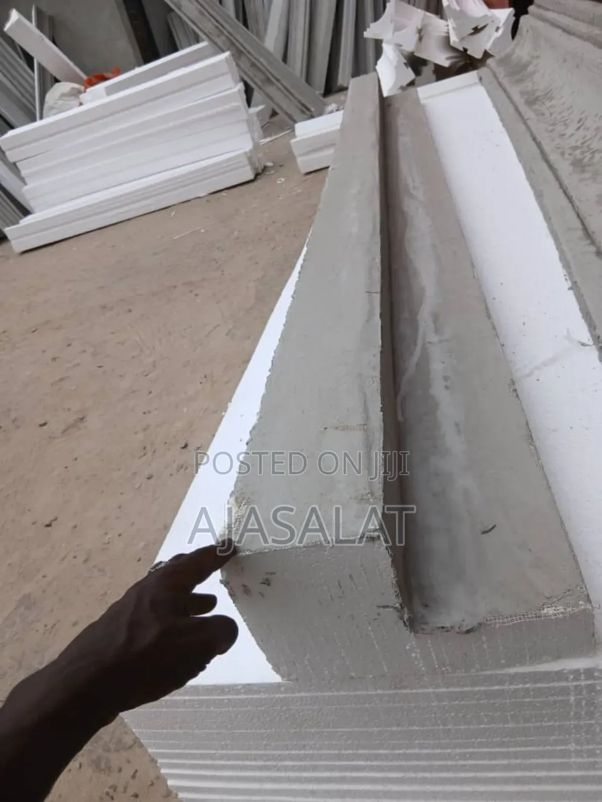 Polystyrene Board and Parapet