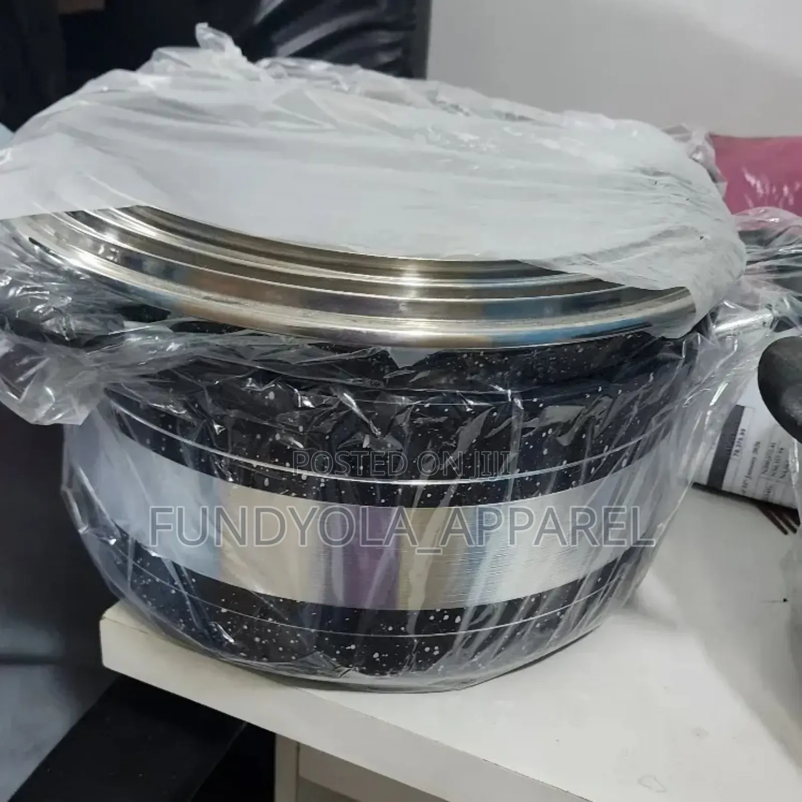 3pcs Set Non Stick Big Size Pot