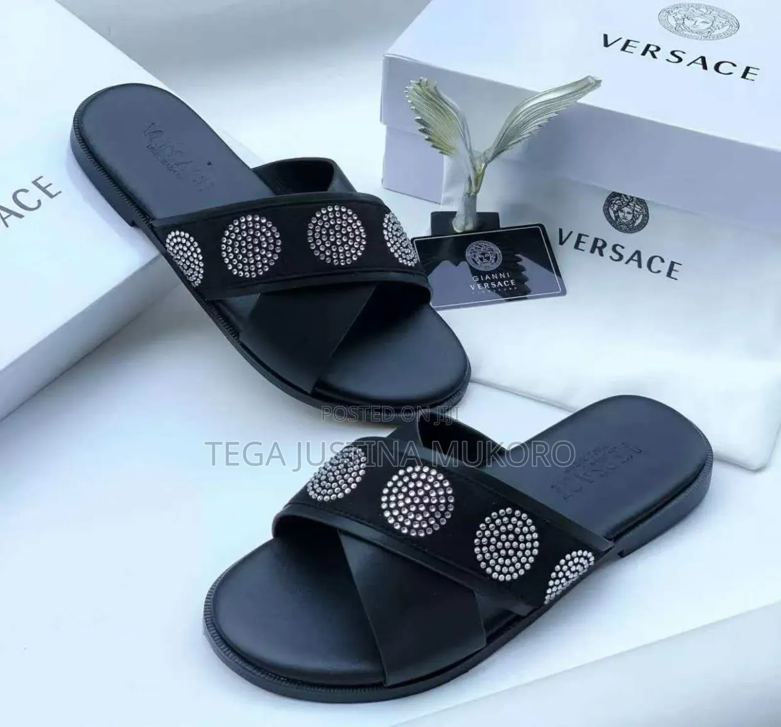 Latest Design Versace Men's Pam Slippers