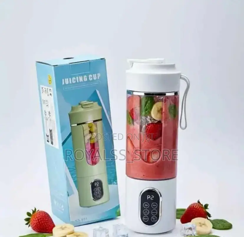 12 Blades Portable Rechargeable Juicer Smoothie Maker