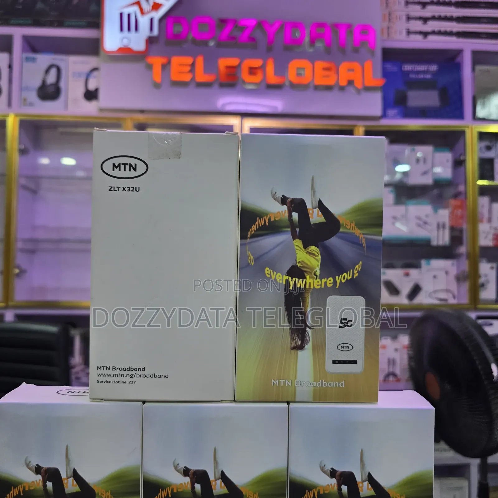 MTN 5g Pocket Mifi (Zlt X32u)