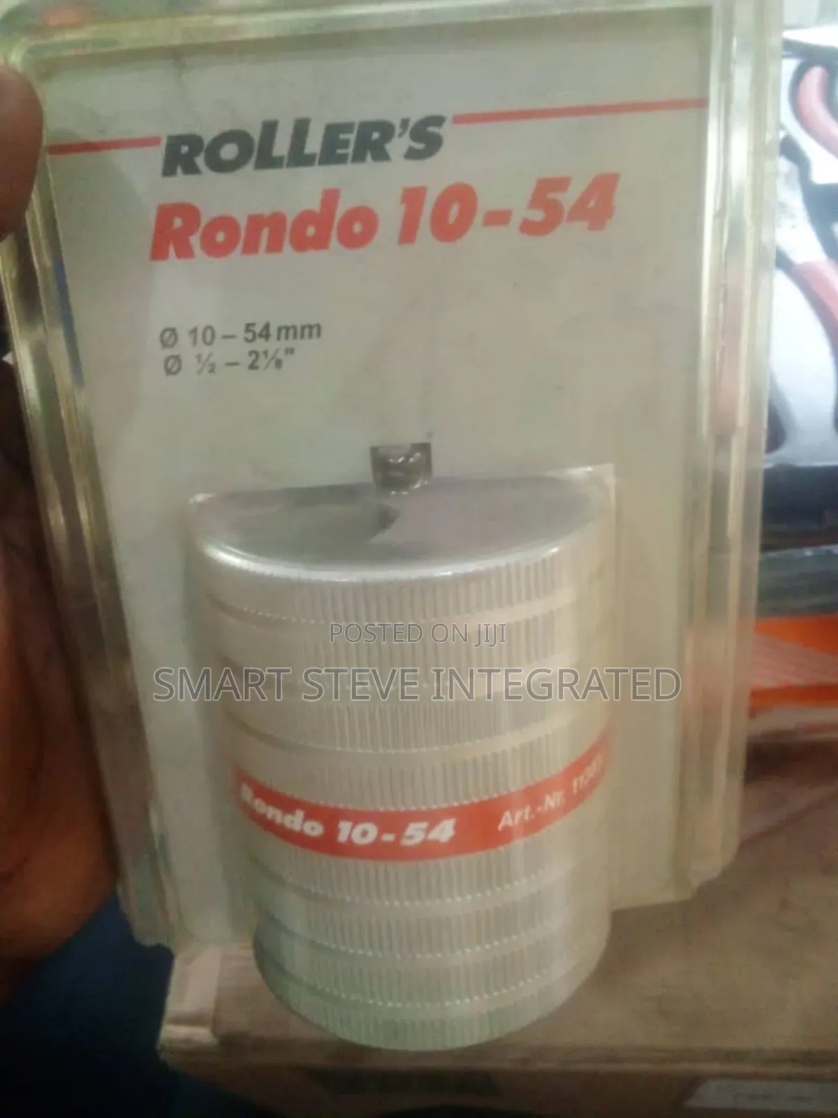 Roller's Rondo 10-54 Pipe Deburrer.