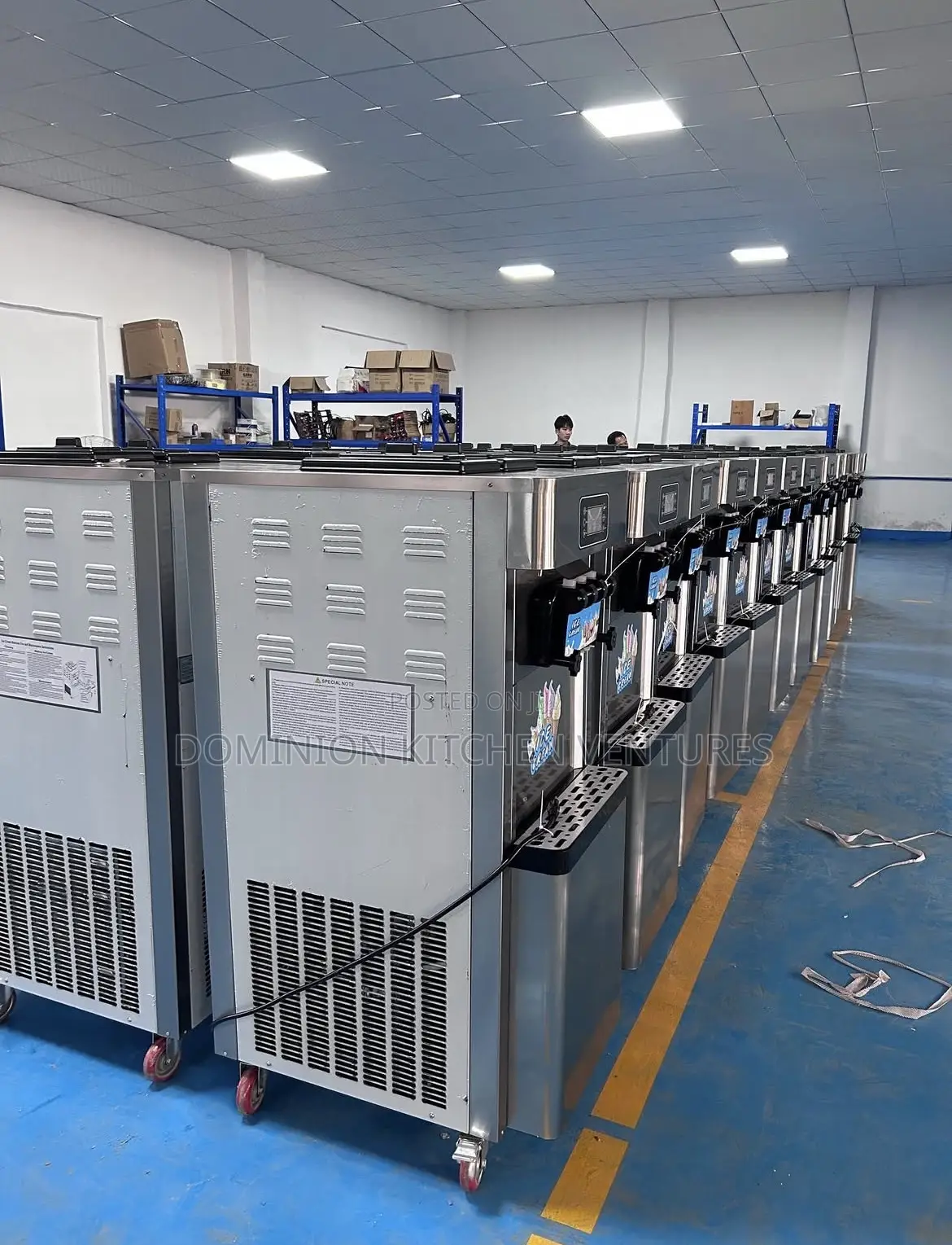 Industrial Ice Cream Machine