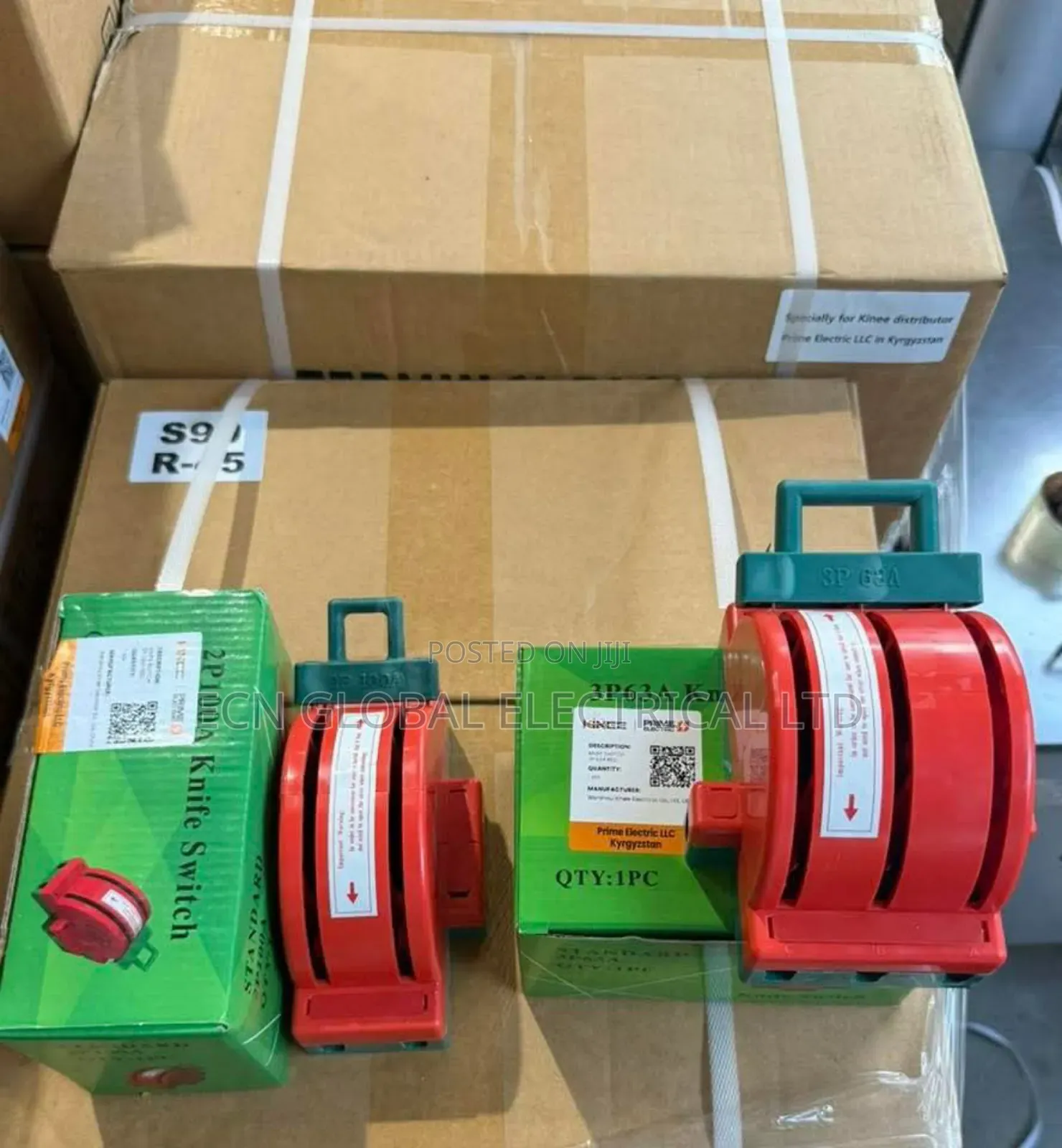 63a Changeover Knife Switch (2 Pole)