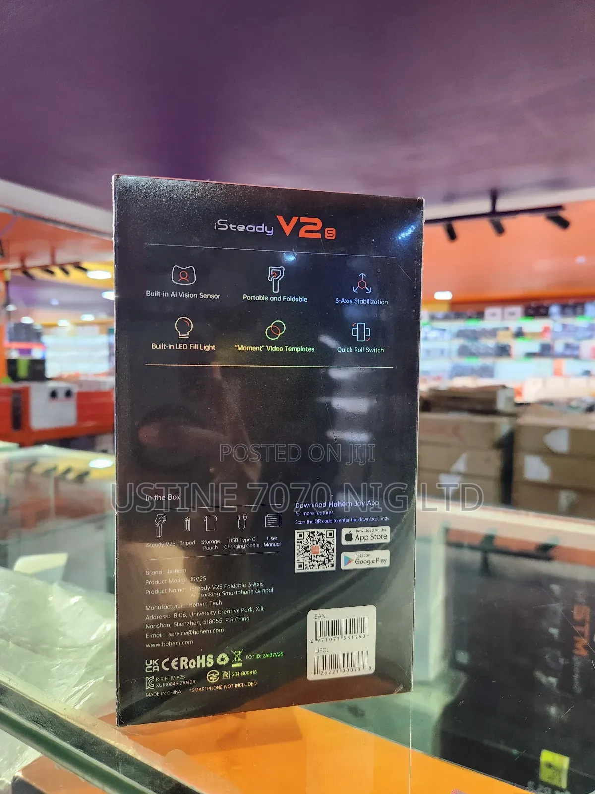 V2s Hohem Mobile Phone Gimbal (New)