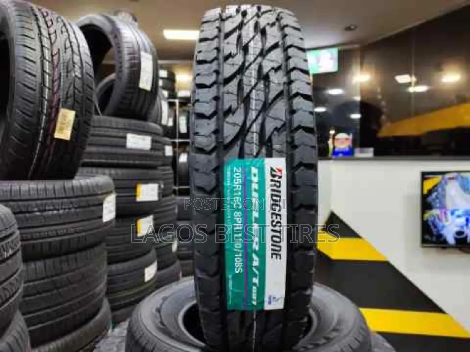 New Bridgestone Dueler a/T 697 - 205r16c (Heavy Duty 8pr)