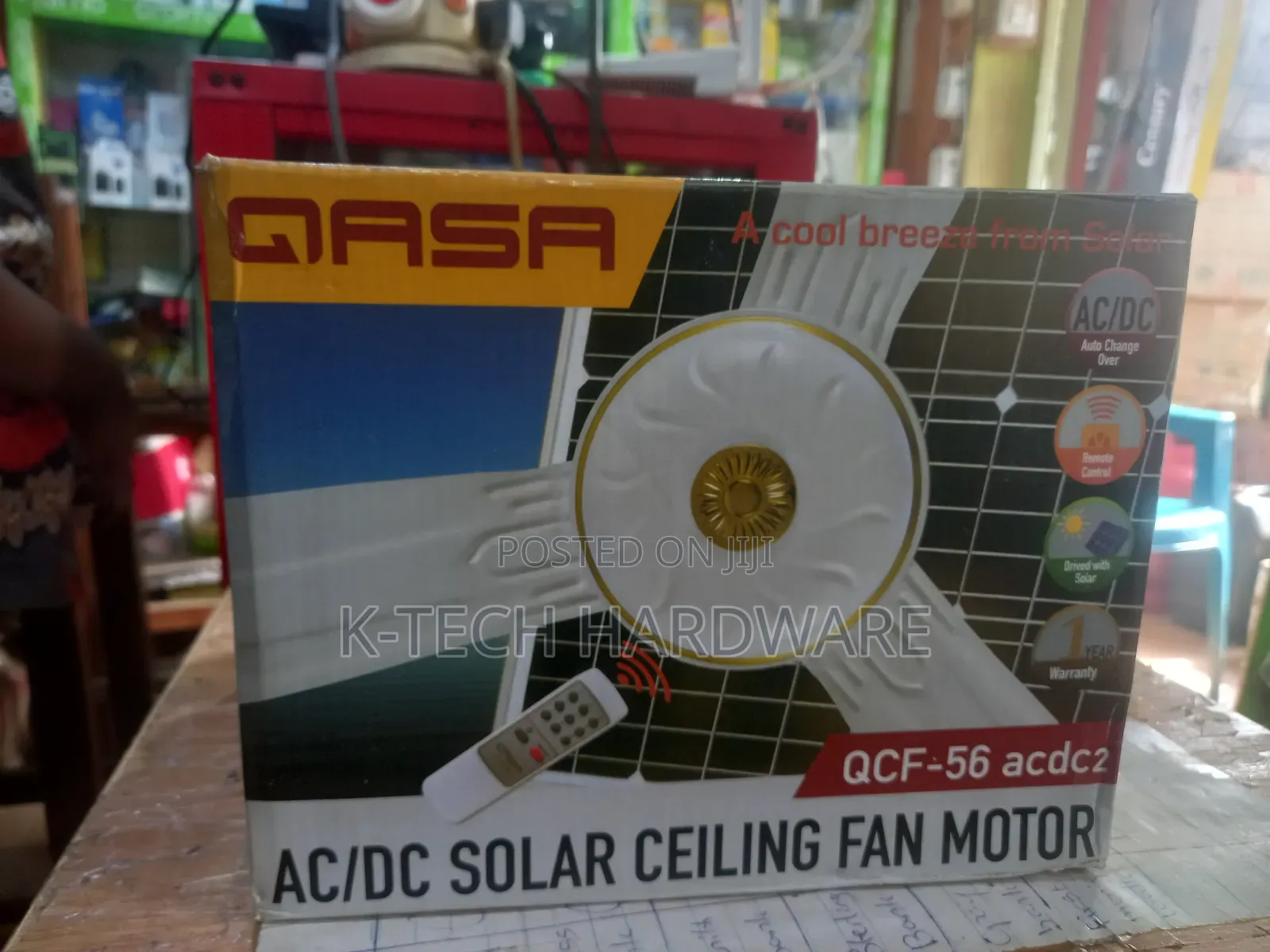 36watts 56 Inches Qasa Ceiling Fan QCF-56c Acdc2 With Remote