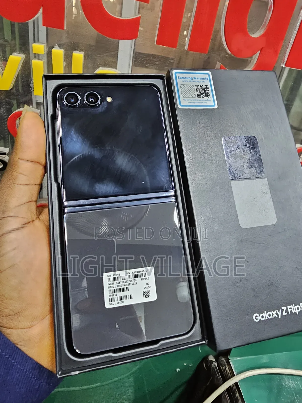 Samsung Galaxy Z Flip5 512 GB Black