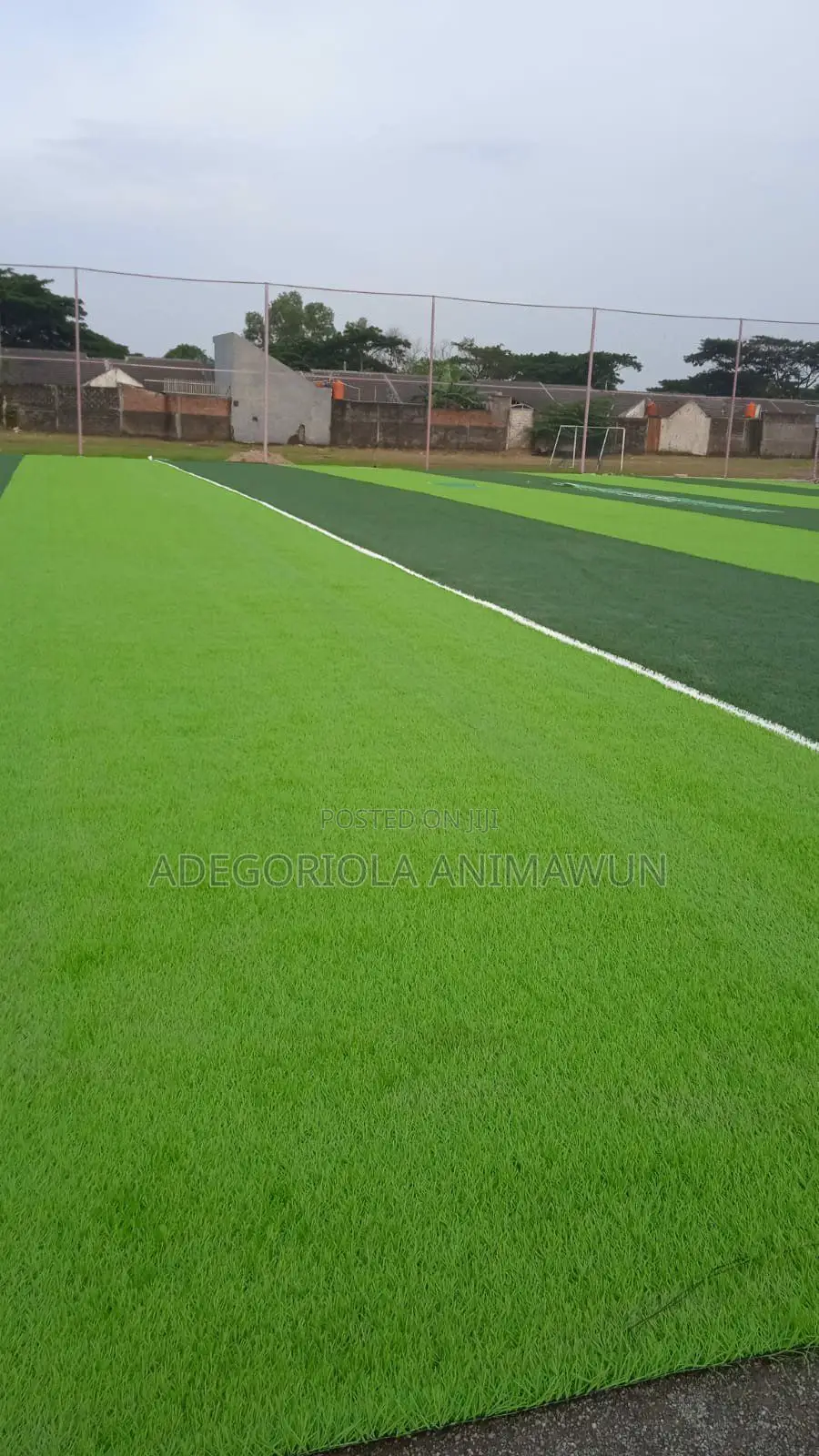 Professional Football Pitch Artificial Grass Installation