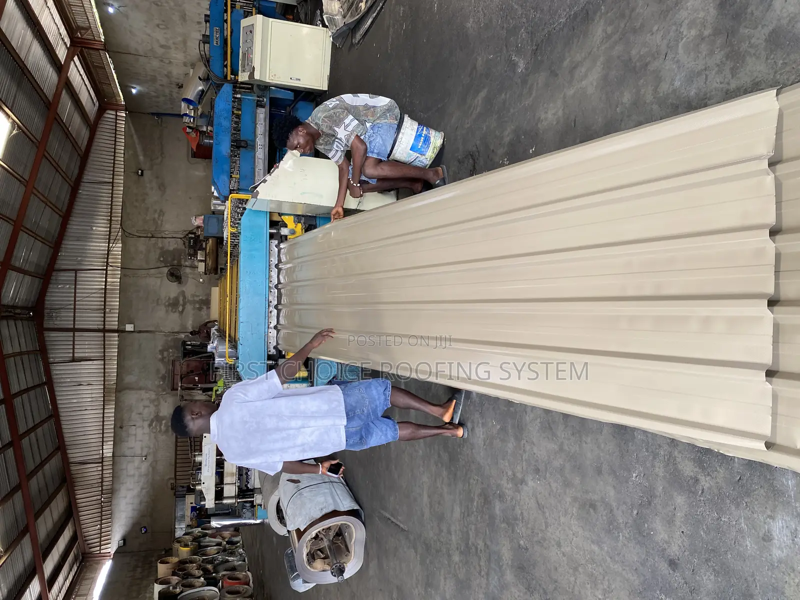Oven Baked Aluminum Roofing Sheet