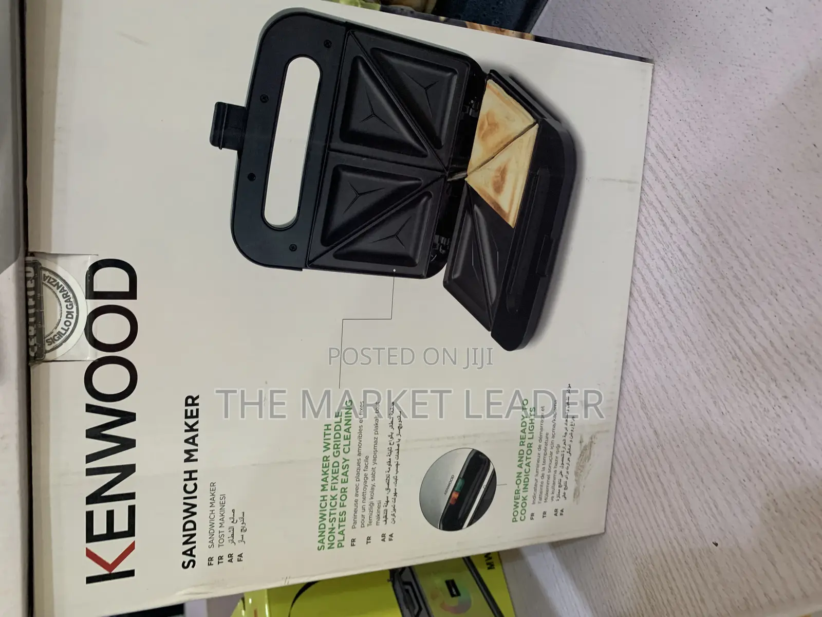Kenwood 2 Slice Sandwich Maker