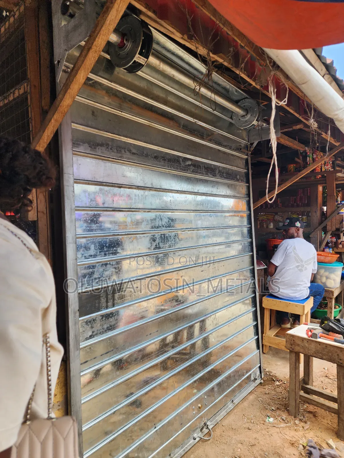“Heavy Duty Shop Roller Shutter Door – Strong Security Protection”
