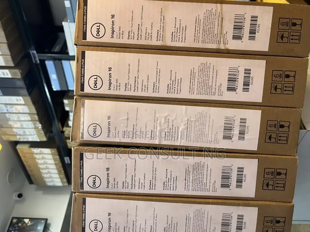 New Laptop Dell Inspiron 16 Plus 7640 16GB Intel Core Ultra 7 SSD 1T