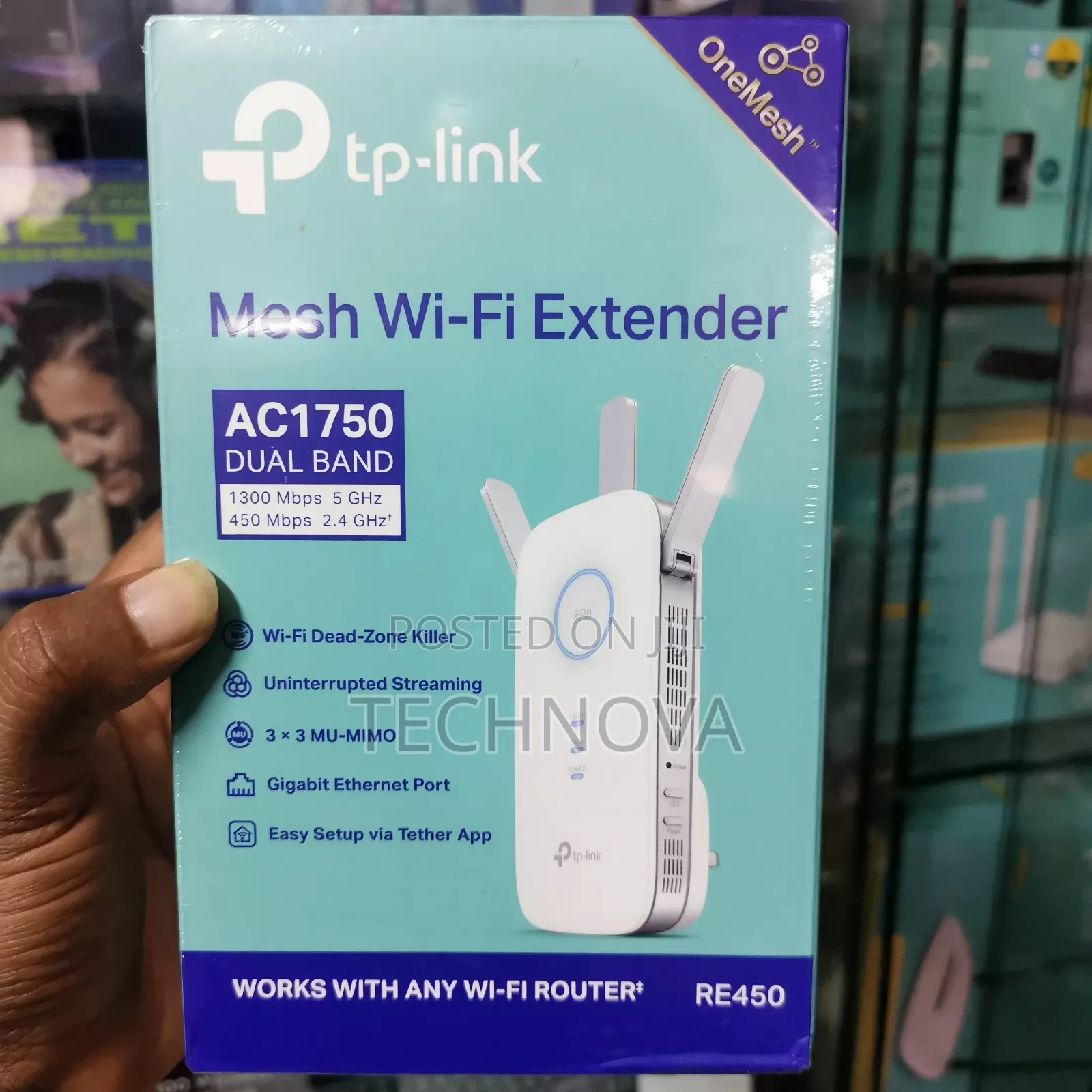 Tp-Link Re450 Dual-Band Ac1750 Wi-Fi Range Extender
