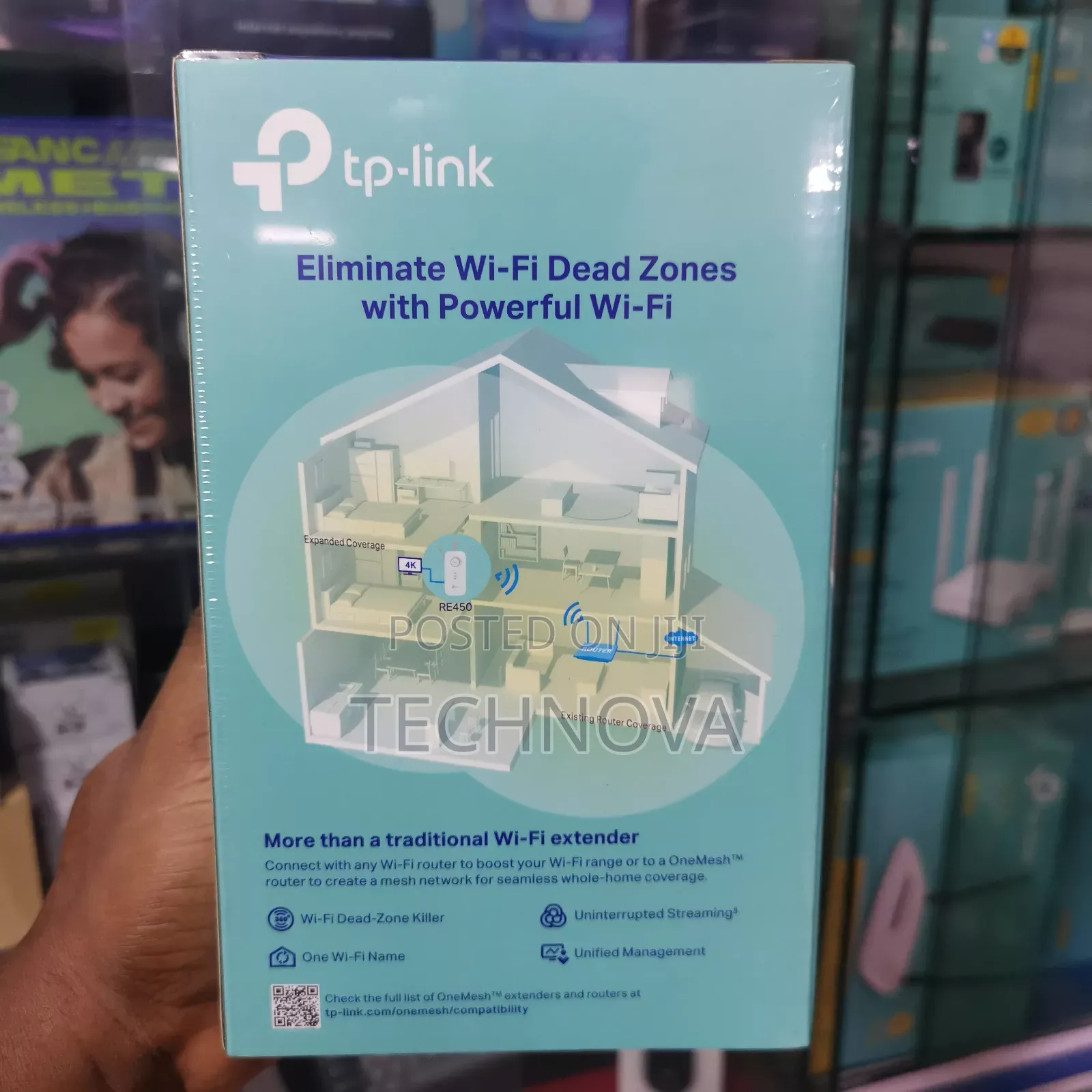 Tp-Link Re450 Dual-Band Ac1750 Wi-Fi Range Extender