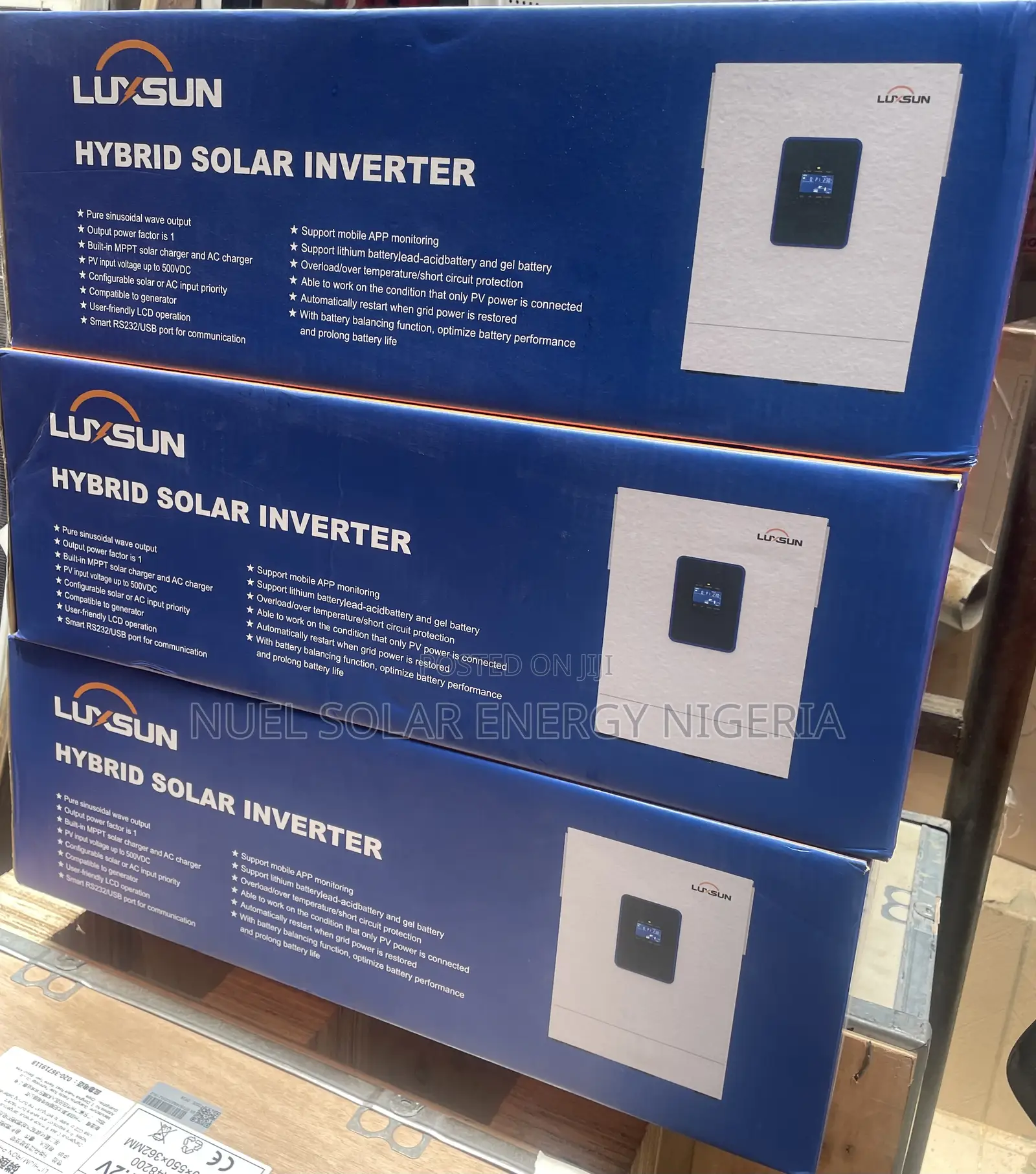 6.2kva Lexsun Hybrid Solar Inverter