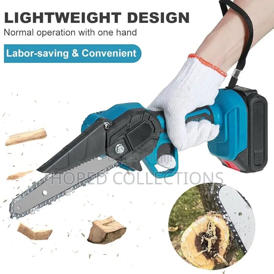 Chainsaw With Two Batteries