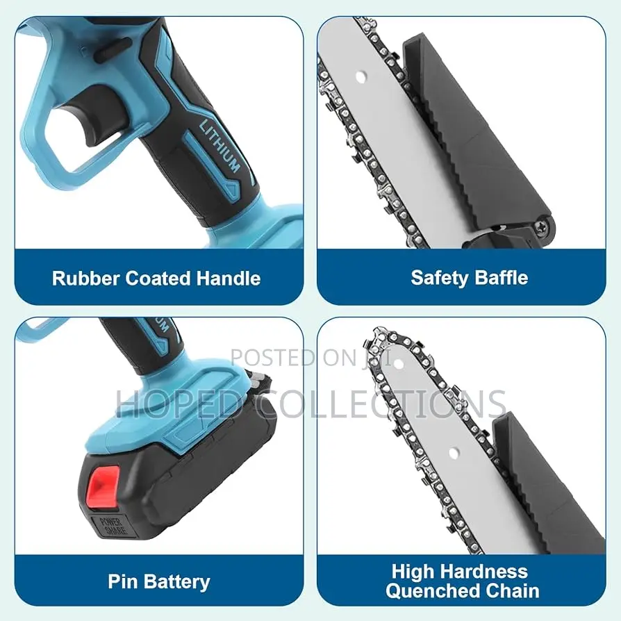 Chainsaw With Two Batteries
