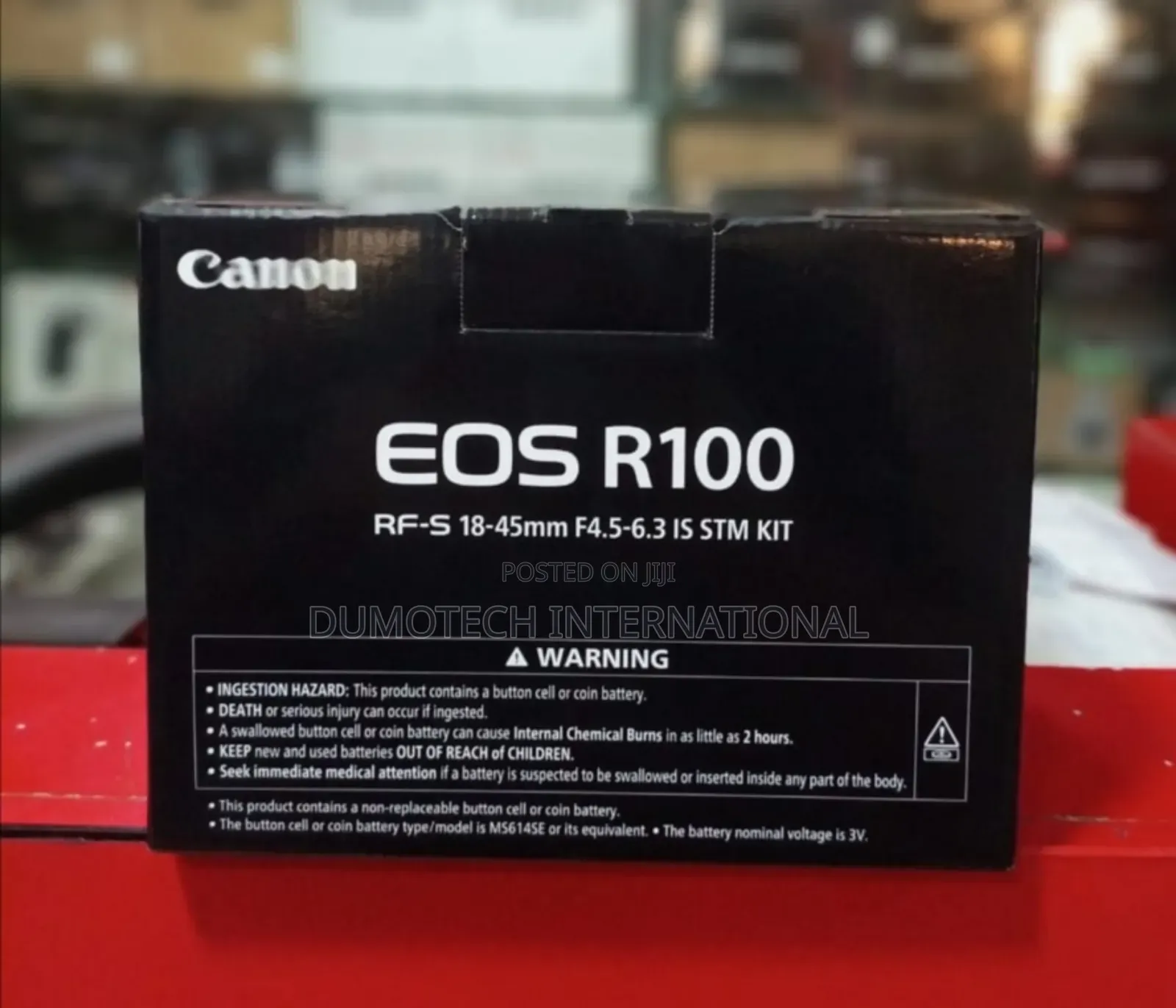 Canon Eos R100 Camera With Rf-S 18-45mm Kit Lens