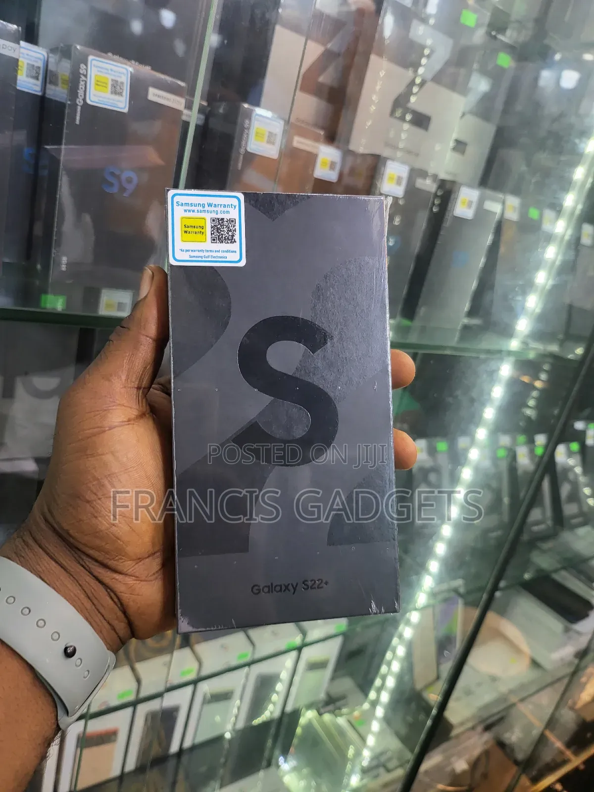 New Samsung Galaxy S22+ 5G 256 GB Black