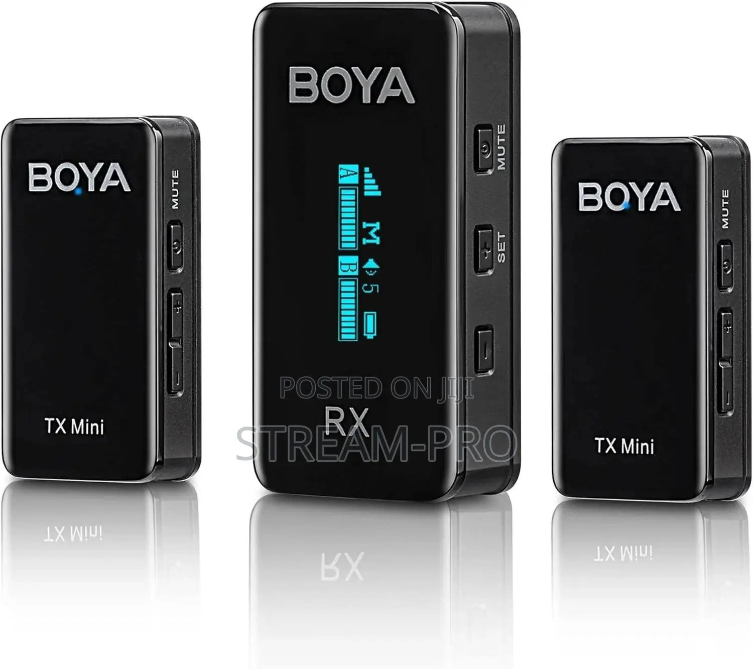 Boya By-xm6-s2 Wireless Lavalier Microphone Set