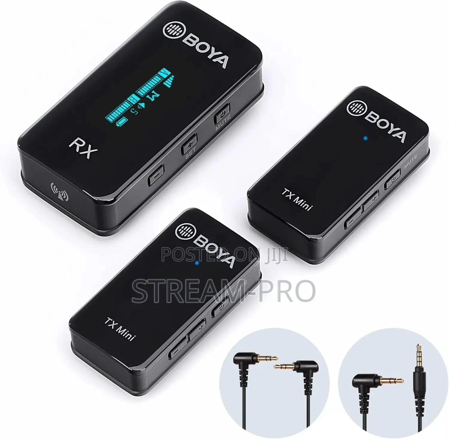 Boya By-xm6-s2 Wireless Lavalier Microphone Set