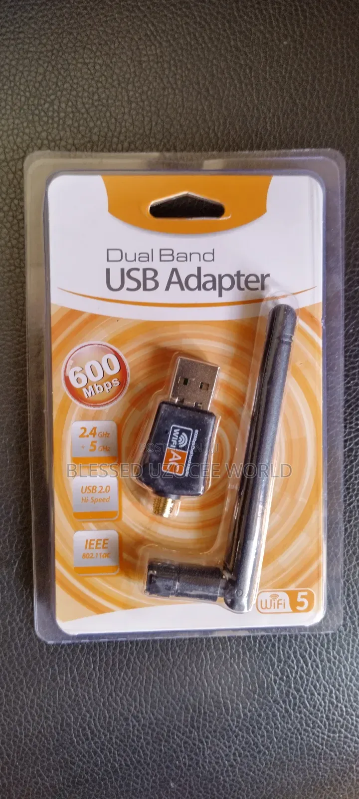 Dual Band Usb Wifi5 Ac600mbps Network Adapter Dongle 5g Usb Wifi