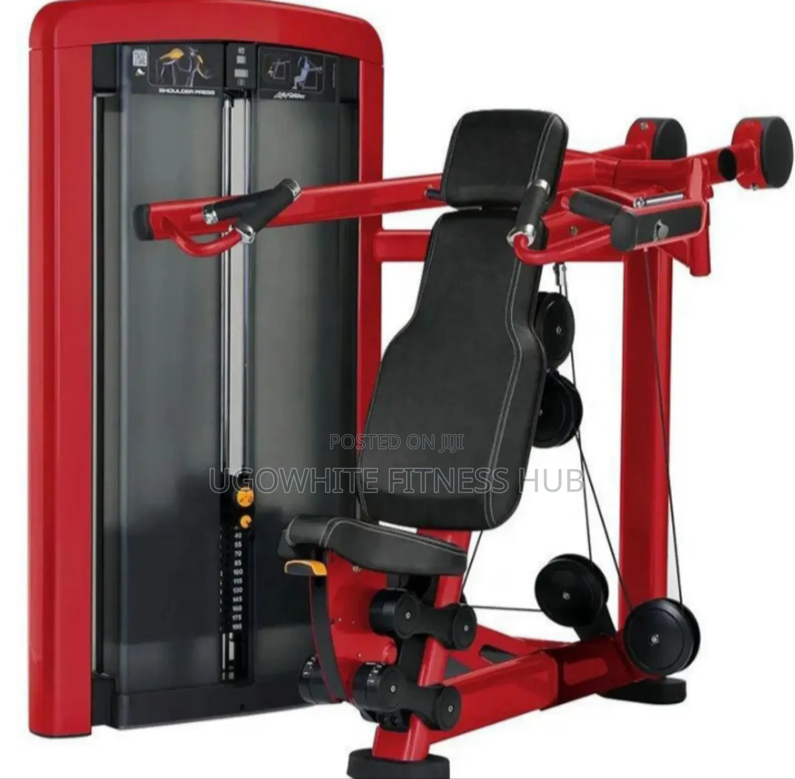 Life Fitness Shoulder Press.