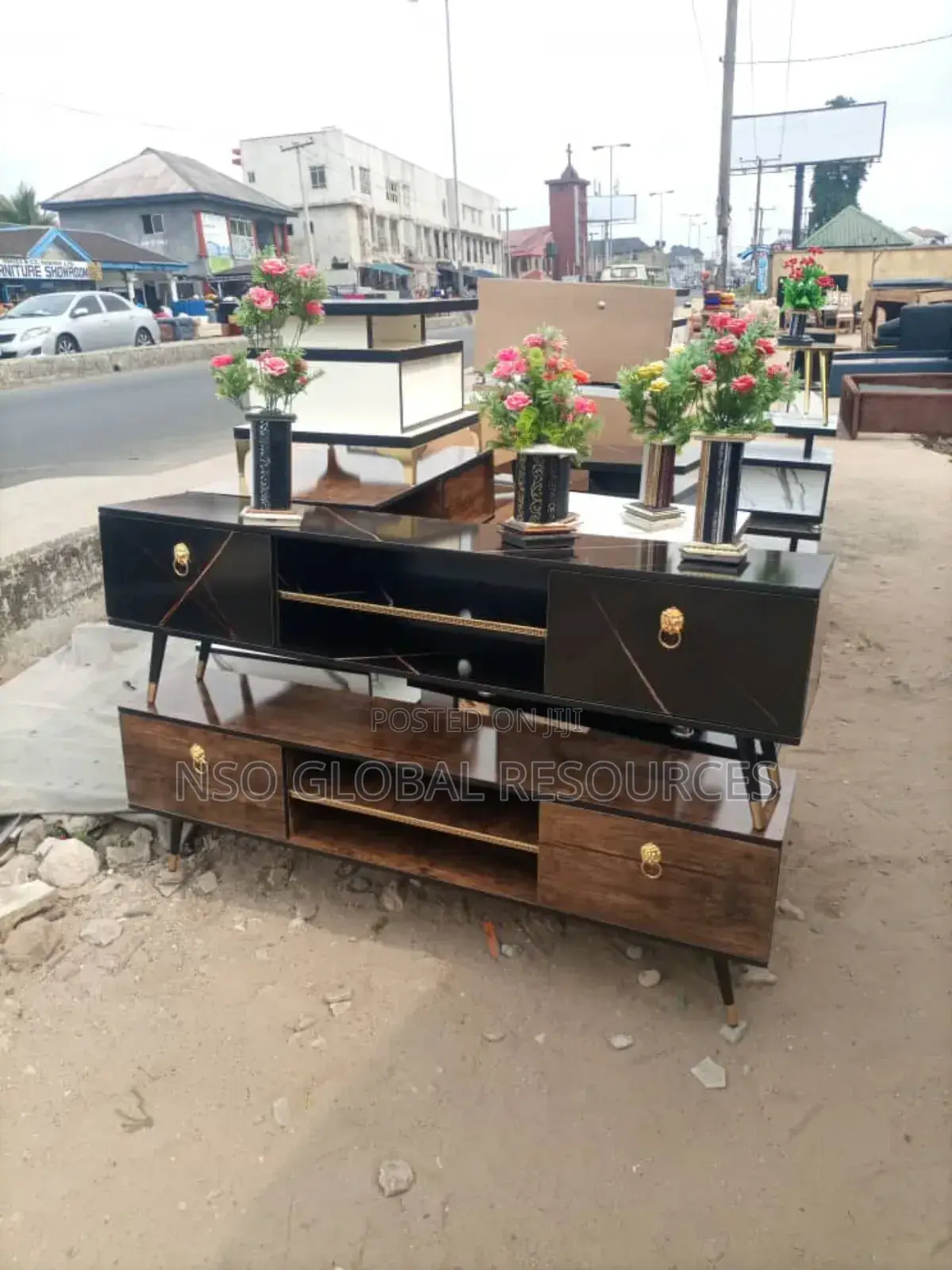 Tv Stand Neatly Made From Quality Materials