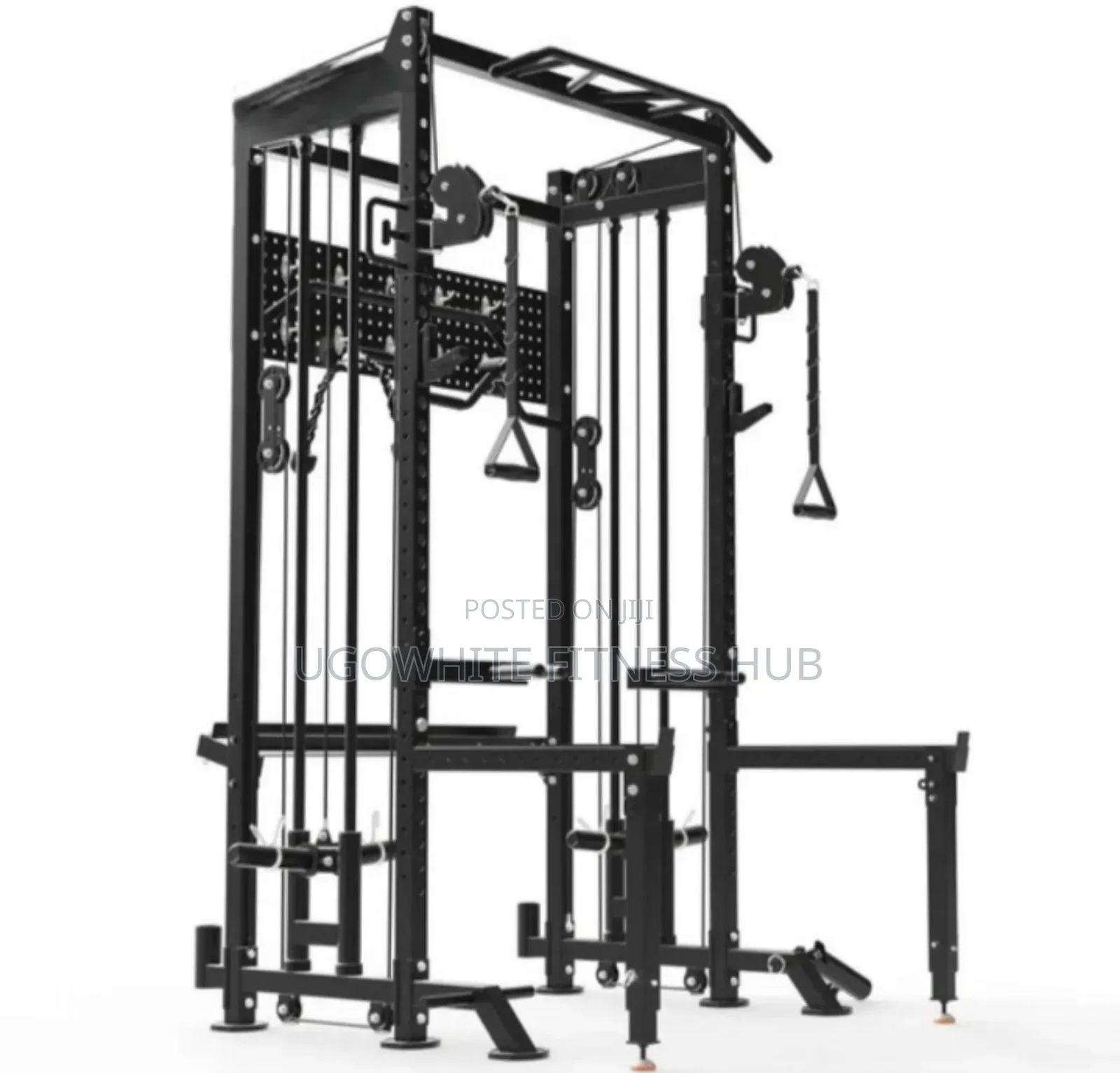 Multi-Functional Power Rack and Cable Machine,