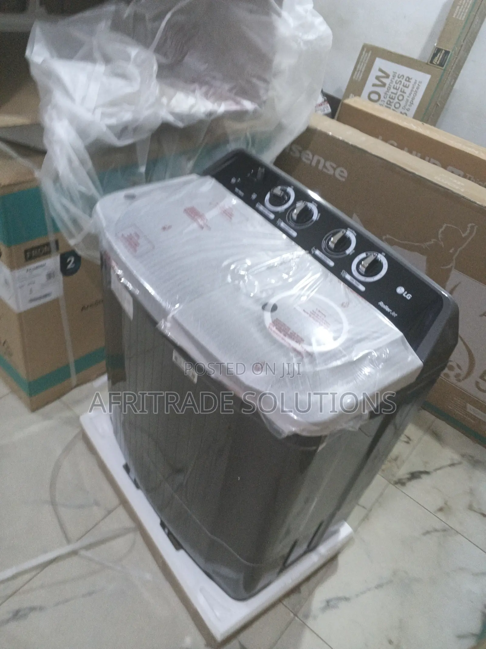 Lg 9kg Roller Jet Gentle On Clothes, Tough On Dirt