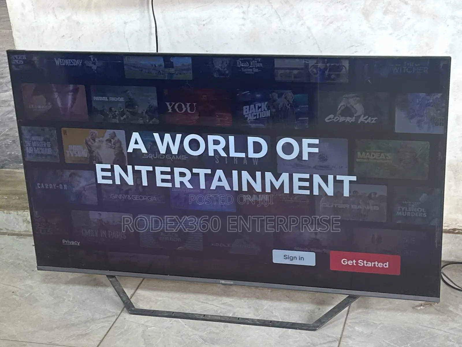 50-inch Uk Used Hisense Smart Tv For Sale For 350,000