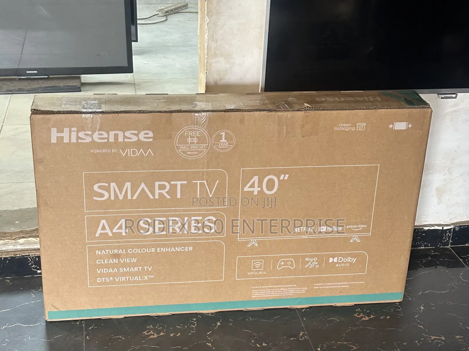 40” Brand New Hisense Smart Tv