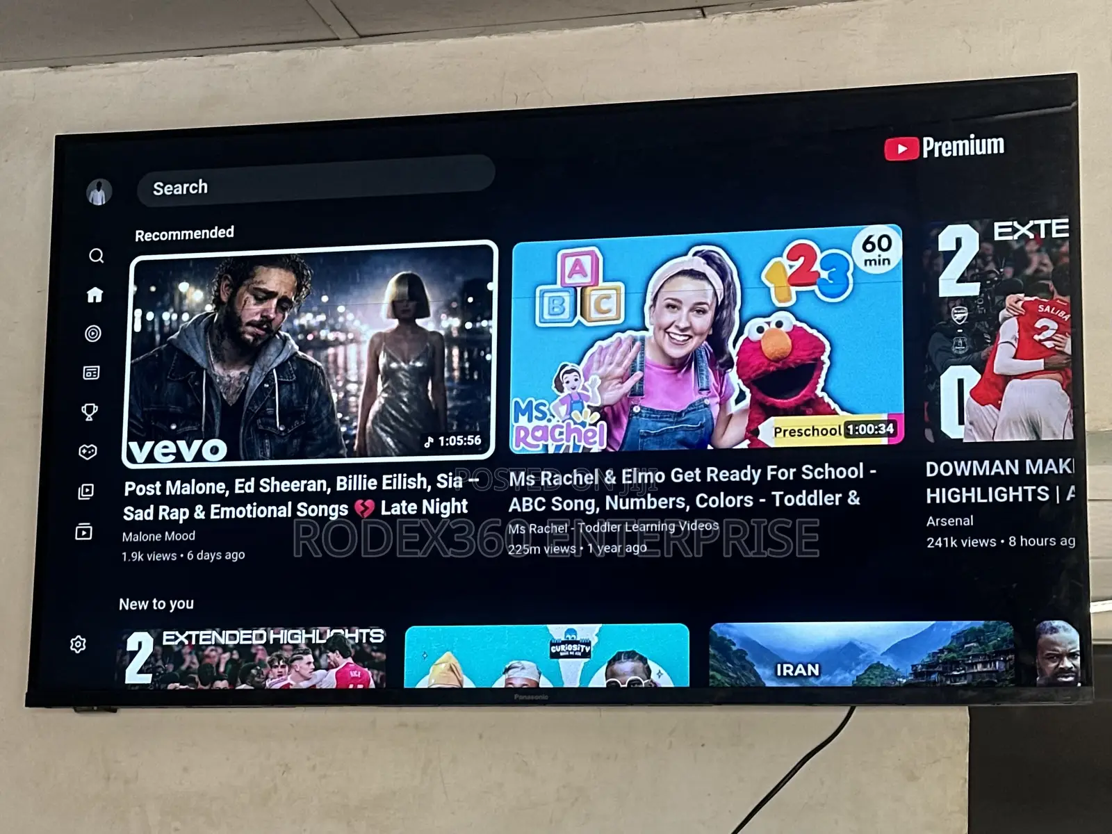 Very Neat 50 Inch Uk Used Panasonic Smart Tv For Sale