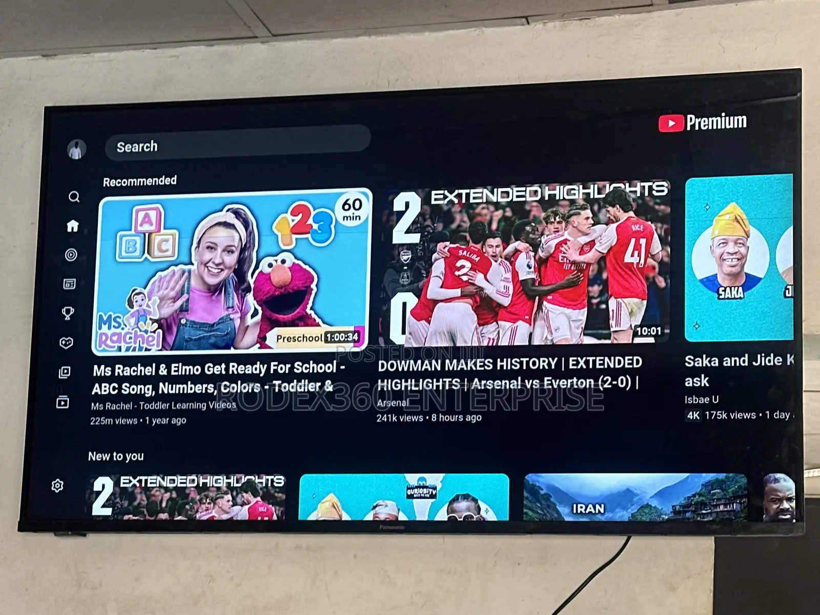 Very Neat 50 Inch Uk Used Panasonic Smart Tv For Sale