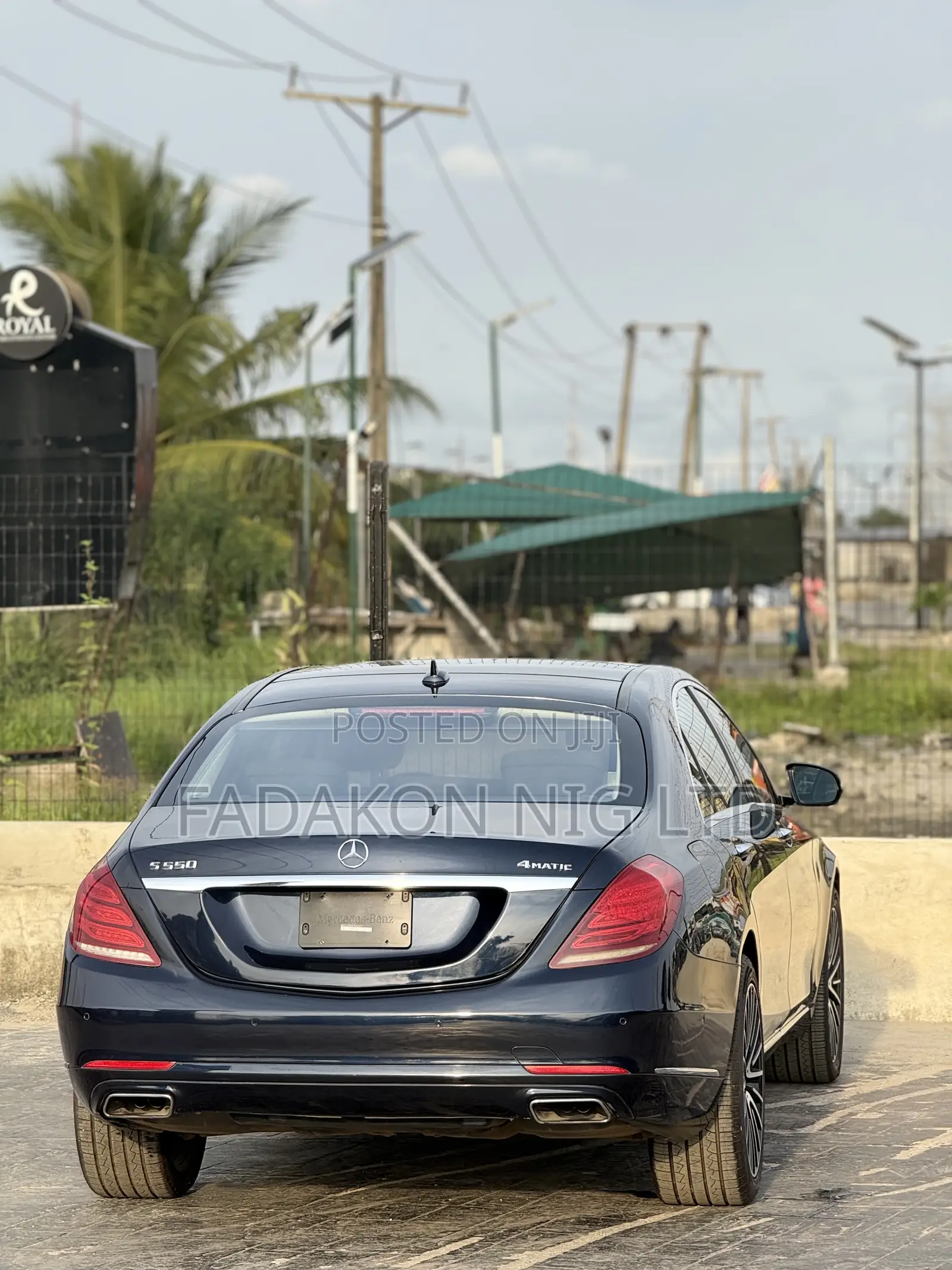 Mercedes-Benz S-Class S 550 4MATIC 2015 Blue