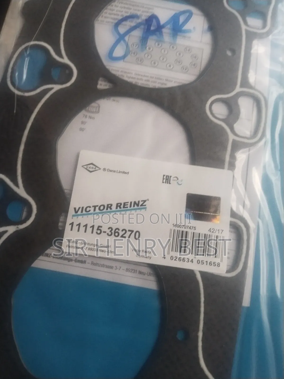 Top Cylinder Gasket Toyota,Lexus 8ar Engine .