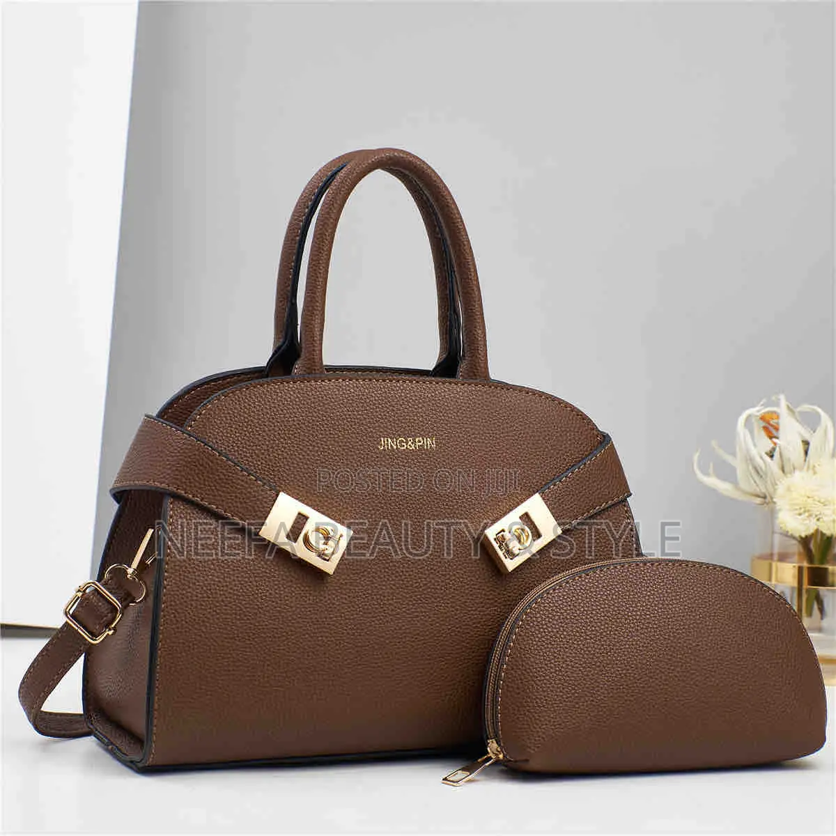 Salvatore Ferragamo Inspired 2 in 1 Large Capacity Lady Bag