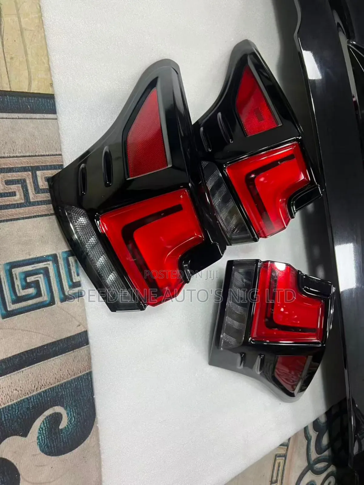 Complete Set Of Back Light Lexus Lx600 2023/2025 Original Follow Come